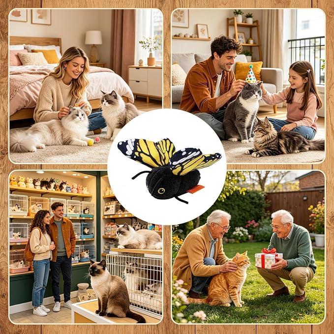 Real Prey™ - Realistic Butterfly Interactive Toy For Cats