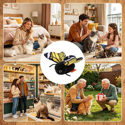 Real Prey™ - Realistic Butterfly Interactive Toy For Cats